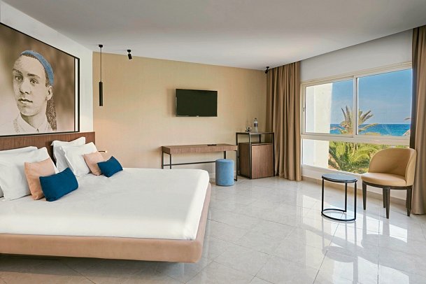 Mahdia Beach & Aquapark - Wohnbeispiel Doppelzimmer Meerblick (Zimmercodierungen DBM, DCM & TBM)