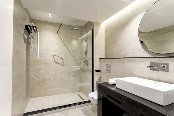 Calimera El Borj - Wohnbeispiel Bad (Zimmercodierungen DB1, DC1, DP1, RB1, FV1, DS2, FV2, F2G & FX2)