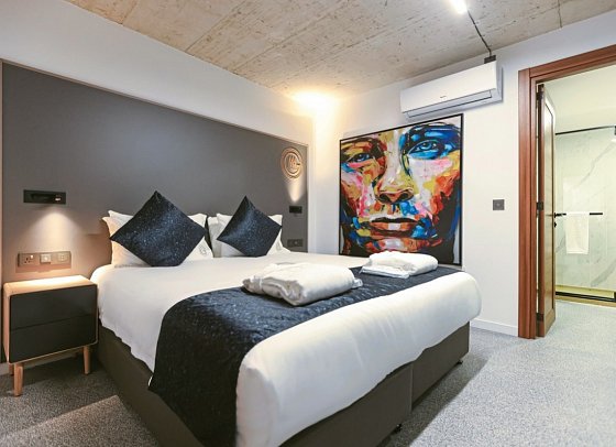 Grands Suites Hotel Residences & Spa - Wohnbeispiel One Bedroom Suite-Urban View (Zimmercodierung AT1)