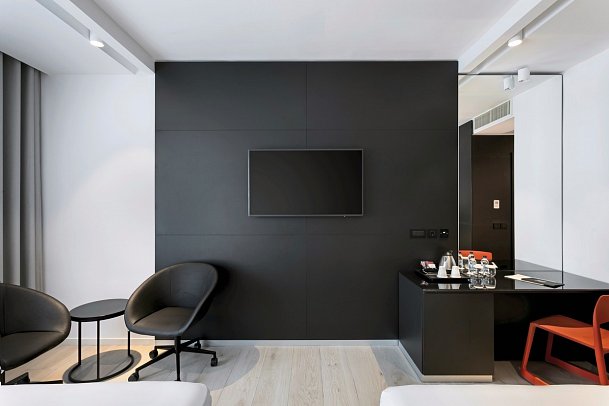 Hotel Verdi Gzira Promenade - Wohnbeispiel Doppelzimmer Deluxe (Zimmercodierungen DD1 & DDM)