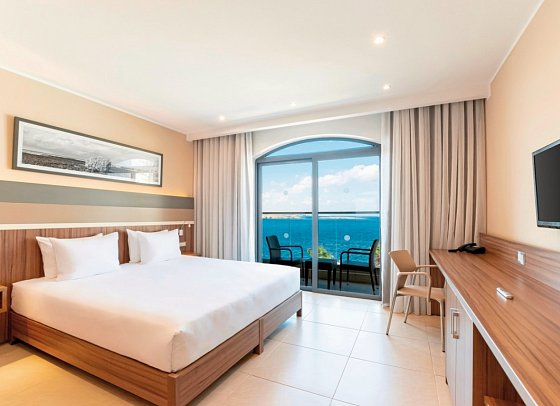 DoubleTree by Hilton Malta - Wohnbeispiel Doppelzimmer King Superior (Zimmercodierung DS1)