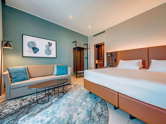 DoubleTree by Hilton Malta - Wohnbeispiel Doppelzimmer King Superior (Zimmercodierung DS1)