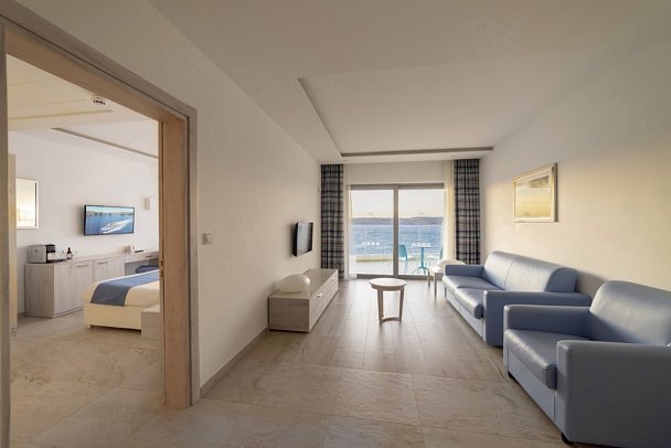 Ramla Bay Resort - Wohnbeispiel Suite (Zimmercodierungen WBO & WBM)