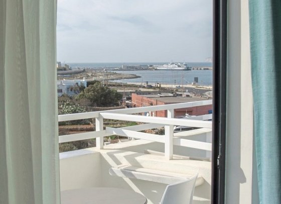 Riviera Spa Resort - Adults Only - Wohnbeispiel Doppelzimmer seitl. Meerblick (Zimmercodierung DBN)