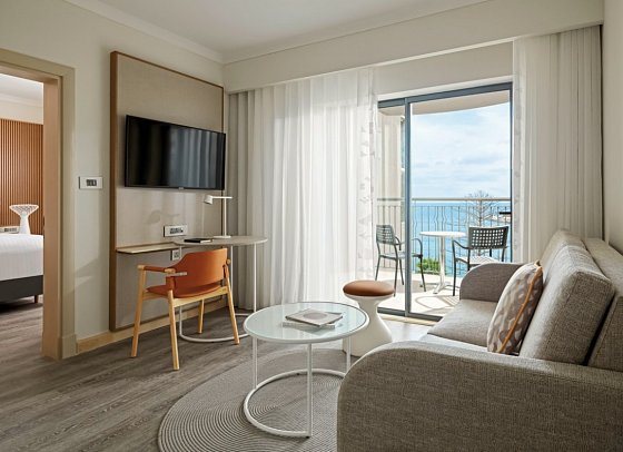 Malta Marriott Resort & Spa - Wohnbeispiel Junior Suite (Zimmercodierung JBM)