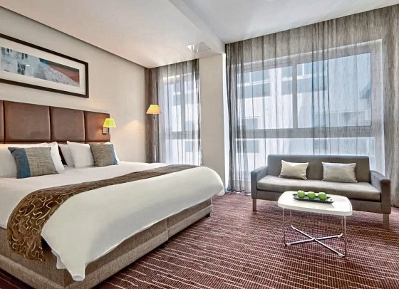 The George, Urban Boutique Hotel - Wohnbeispiel Doppelzimmer Innenhof (Zimmercodierung DB1)