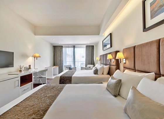 The George, Urban Boutique Hotel - Wohnbeispiel Doppelzimmer Deluxe (Zimmercodierung DD1)