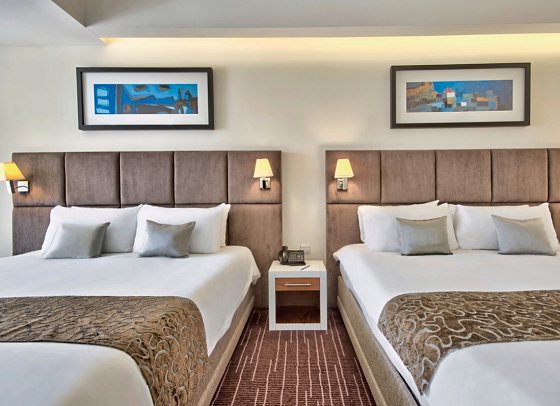 The George, Urban Boutique Hotel - Wohnbeispiel Doppelzimmer Deluxe (Zimmercodierung DD1)