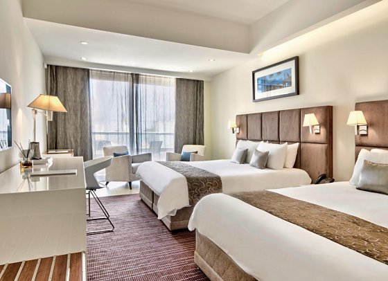 The George, Urban Boutique Hotel - Wohnbeispiel Doppelzimmer Deluxe (Zimmercodierung DD1)
