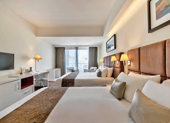 The George, Urban Boutique Hotel - Wohnbeispiel Doppelzimmer Deluxe (Zimmercodierung DD1)
