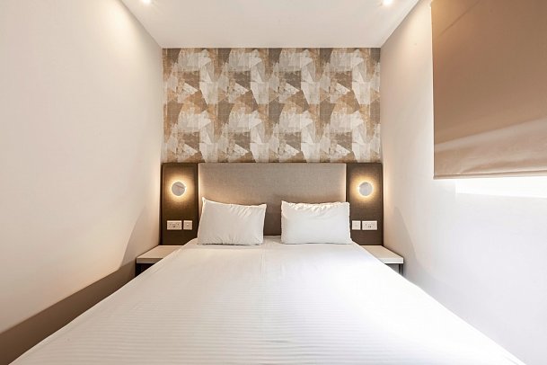 Pergola Hotel & Spa - Wohnbeispiel Appartement 1 Schlafzimmer (Zimmercodierungen ABL & ABM)