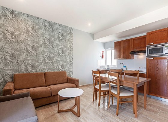 Pergola Hotel & Spa - Wohnbeispiel Appartement 2 Schlafzimmer (Zimmercodierungen OBL & OBM)