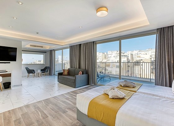 Solana Hotel & Spa - Wohnbeispiel Suite (Zimmercodierung WB1)