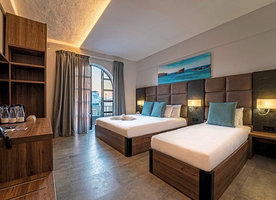 Pebbles Resort - Wohnbeispiel Dreibettzimmer (Zimmercodierung TS1)