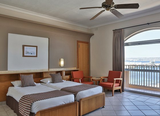 Paradise Bay Resort - Wohnbeispiel Doppelzimmer Meerblick (Zimmercodierung DBM)