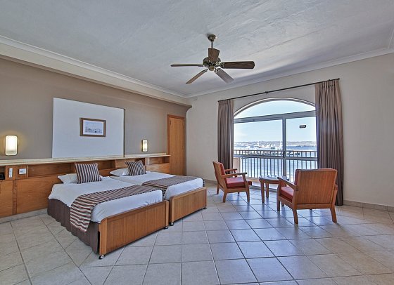Paradise Bay Resort - Wohnbeispiel Doppelzimmer Meerblick (Zimmercodierung DBM)