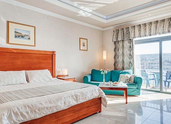Paradise Bay Resort - Wohnbeispiel Juniorsuite (Zimmercodierung JBO)