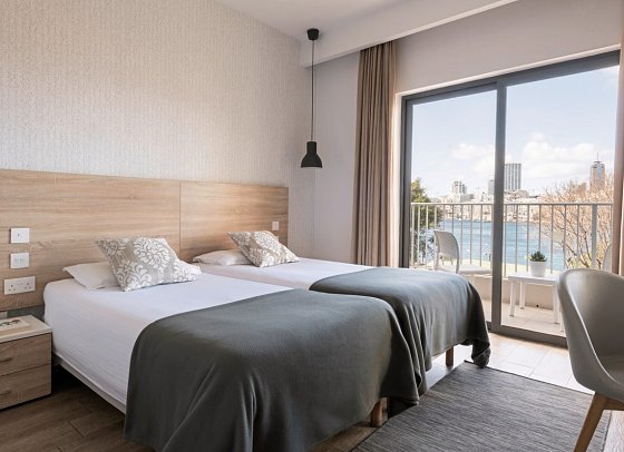 Plaza Regency Hotel - Wohnbeispiel Doppelzimmer Meerblick (Zimmercodierung DBM)