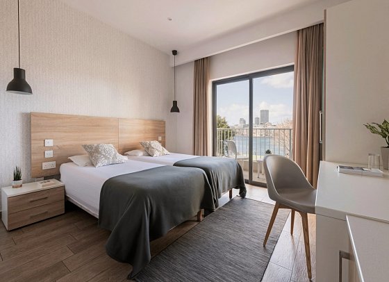 Plaza Regency Hotels - Wohnbeispiel Doppelzimmer Meerblick (Zimmercodierung DBM)