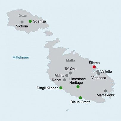 Entdeckungsreise auf Malta