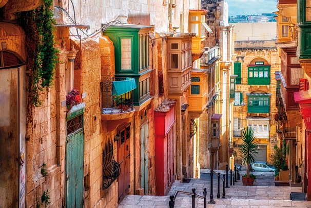 Entdeckungsreise auf Malta - Typische Altstadtgasse