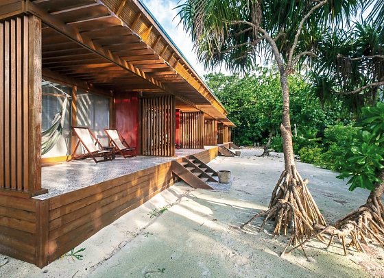 The Barefoot Eco Hotel - Wohnbeispiel Beachside (Zimmercodierungen UG2 & VV2)