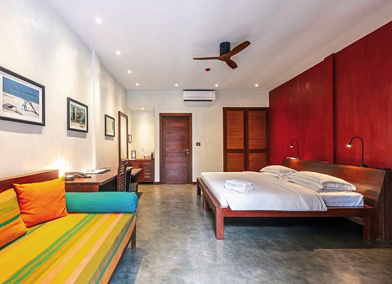 The Barefoot Eco Hotel - Wohnbeispiel Beachside (Zimmercodierungen UG2 & VV2)