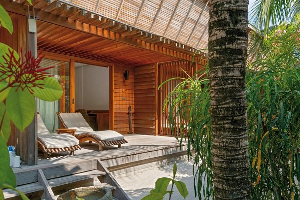 The Barefoot Eco Hotel - Wohnbeispiel Seaside (Zimmercodierung UG1)