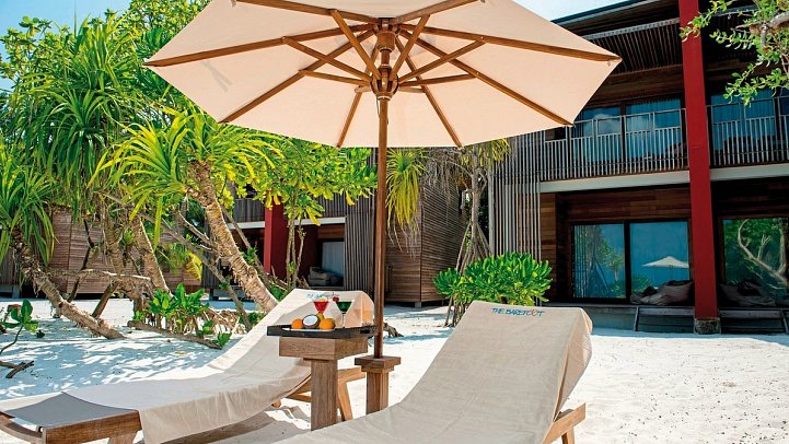 The Barefoot Eco Hotel - Wohnbeispiel Beachfront (Zimmercodierungen UG3 & VV3)
