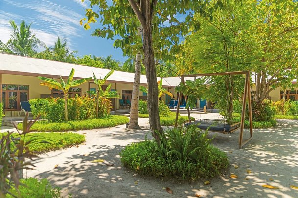 Meeru Maldives Resort Island - Wohnbeispiel Garden (Zimmercodierung UG1)
