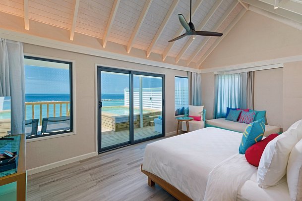 Sentido OBLU Helengeli - Wohnbeispiel Sunrise Water Villa with Pool (Zimmercodierungen VX1 & VX2)