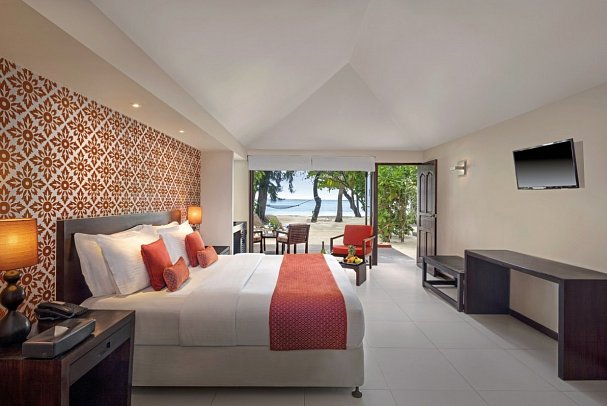 ADAARAN Select Hudhuranfushi - Wohnbeispiel Deluxe Beach Villa (Zimmercodierungen VB2 & VB8)