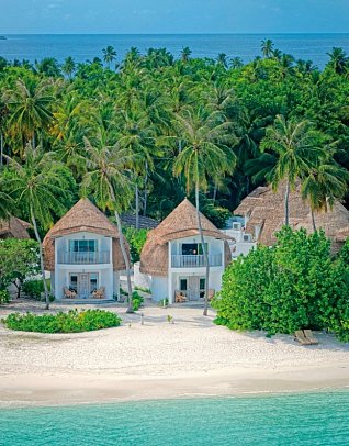 Bandos Maldives - Wohnbeispiel Premium Beach Villa (Zimmercodierungen VM1 & VV1)