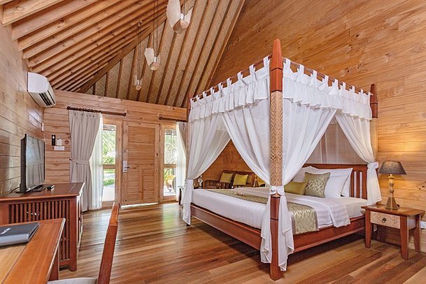 Bandos Maldives - Wohnbeispiel Garden Villa (Zimmercodierungen VG1 & VG7)