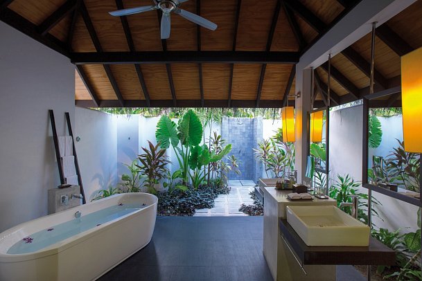 Niva Velassaru Maldives - Wohnbeispiel Beach Villa (Zimmercodierungen VB1 & VB2)