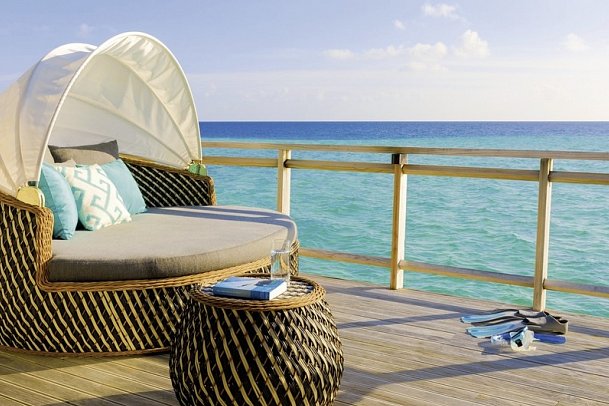 Niva Velassaru Maldives - Wohnbeispiel Water Villa (Zimmercodierung VX1)