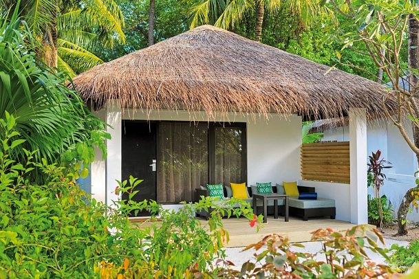 Niva Velassaru Maldives - Wohnbeispiel Deluxe Villa (Zimmercodierungen VD1 & VI1)