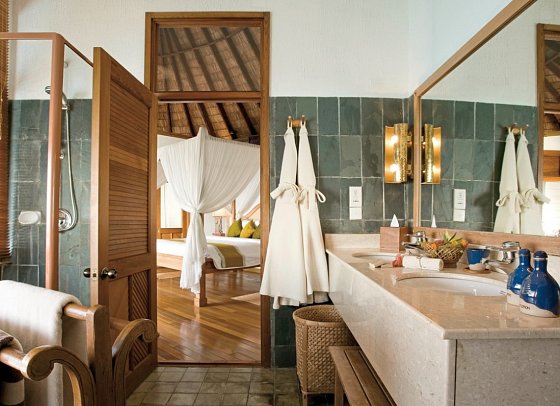 Coco Palm Dhuni Kolhu - Beispiel Bad Lagoon Villa (Zimmercodierungen VL1, VL2, VL7 & VL8)