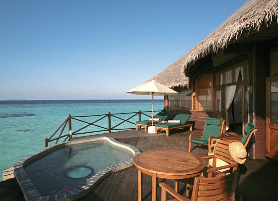 Coco Palm Dhuni Kolhu - Wohnbeispiel Sunset Lagoon Villa (Zimmercodierungen VL2 & VL8)