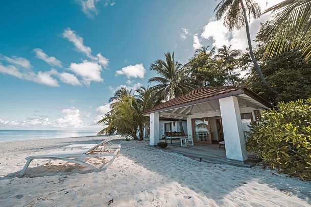 ananea Diamonds Athuruga - Wohnbeispiel Beach Front Junior Suite (Zimmercodierung JB1)