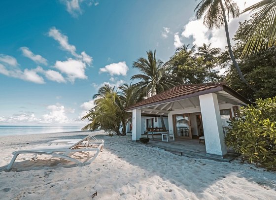 ananea Diamonds Athuruga - Wohnbeispiel Beach Front Junior Suite (Zimmercodierung JB1)