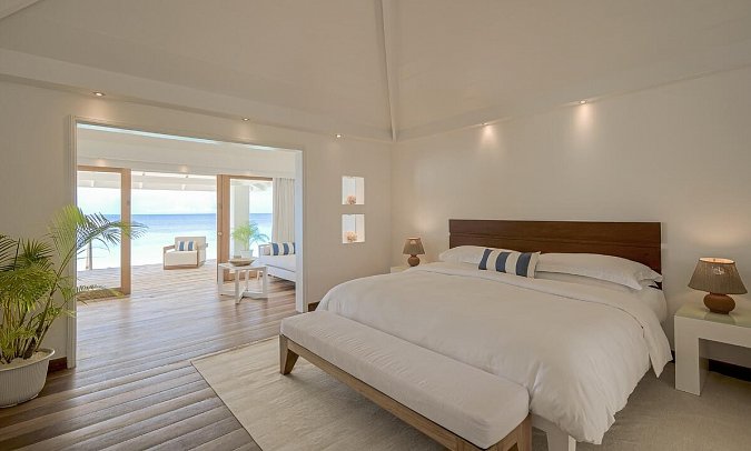 ananea Diamonds Athuruga - Wohnbeispiel Beach Front Junior Suite (Zimmercodierung JB1)