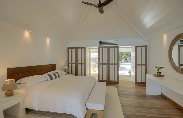 ananea Diamonds Athuruga - Wohnbeispiel Beach Front Villa & Beach Front Junior Suite (Zimmercodierungen VB1 & JB1)