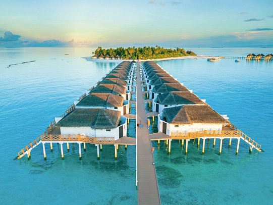 Angaga Island Resort & Spa - Premium Water Bungalows (Zimmercodierung BX3)