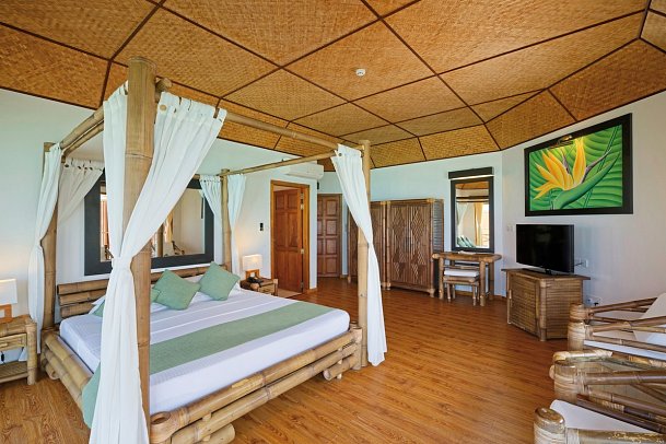 Safari Island Resort & Spa - Wohnbeispiel Semi Water Bungalow (Zimmercodierung BX1)