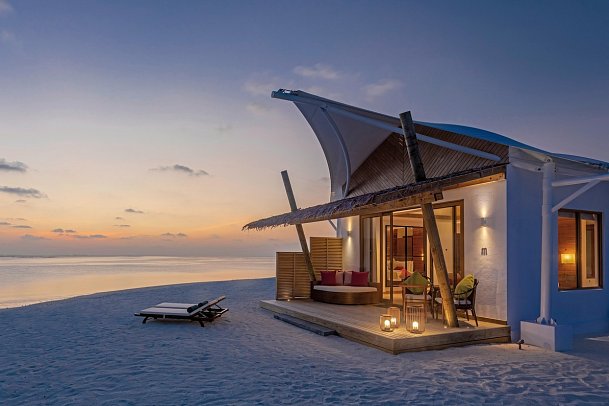 Cinnamon Hakuraa Huraa Maldives - Wohnbeispiel Platinum Beach Bungalow (Zimmercodierung BB2)