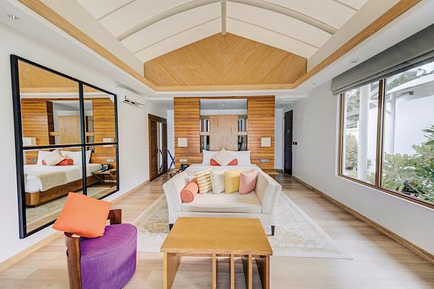 Cinnamon Hakuraa Huraa Maldives - Wohnbeispiel Beach Bungalow (Zimmercodierung BB1)