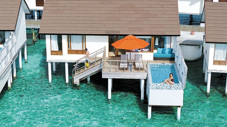 OBLU SELECT Sangeli - Wohnbeispiel Water Villa with Pool (Zimmercodierung VX2)