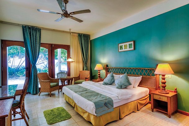 Fihalhohi Maldives - Wohnbeispiel Deluxe Beach (Zimmercodierung UD2)