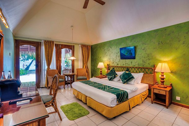 Fihalhohi Maldives - Wohnbeispiel Premium Beach Villa (Zimmercodierung VB1)